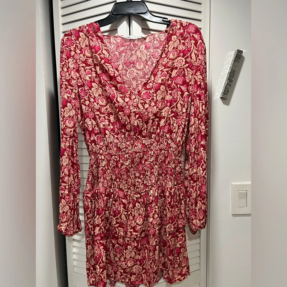 Floral Mini Dress - Picture 2 of 4
